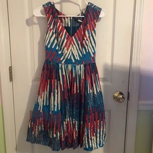 plenty dress blue/white/red skater size00